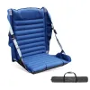 Tapis extérieur camping chaise pliante gonflable pique-nique de plage loisir coussin portable dossier de chaise de chaise allongée de chaise à air