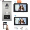 Intercom Tuya Wifi Video Building Sistema Intercom 212 unità Appartamento Video Porta del campanello Telefono con kit di accesso alla porta elettrica