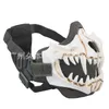 Fangfang Mask Standard Edition Double Layer Steel Wire Mask Half Face High Breattable Protective Tactical Mask