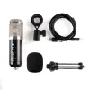 Микрофоны USB -микрофон Karaoke Studio Computer PC Condenser Microfone для микрофона YouTube Gaming Recording с штативом