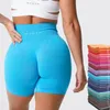 NVGTN Knitted Seamless Pro Shorts Women Summer Workout Short Leggings Sports Wear Yoga Fitness Outfits Biker Gym Clothing Nylon 240328