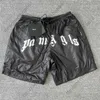 TIKTOK Influencer mismo diseñador Pure Cotton PA Summer NUEVA tela de secado rápido Impresión de letra y mujer Shorts de playa Florida Pantalones casuales