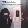 Video inalámbrico Eken T8 Eken t8 Dámina 1080p Visual Intercom Vision IP67 Visión nocturna impermeable Pir Security Wifi Video Hoterbell