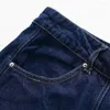 Skirts 2024ZAR Spring/Summer Women's American Retro Versatile Small And Western Design Button Decorated Jeans Skirt