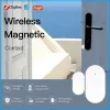 Detector AUBESS ZigBee Door Window Opening Sensor Tuya Smart Life Home Security Protection Home Alarm System Alexa Google Assistant