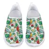 Casual Shoes Tropical Bird Print Woman Penny Loafers Women Running Sneakers Slip On Flats Female Mesh Ladies Summer Beach