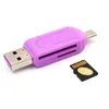 Mobile Phone OTG Card Reader Mobile Phone Computer Dual-use TF OTG Card Reader Android Mobile Phone TF/SD Card Reader