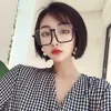 2024 Luxury Designer Nouveau designer de luxe Nouveau style Wu Jinyan Star en ligne célébrité le même type de lunettes de soleil à face unie des lunettes de soleil carrées ch4290 tendance