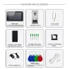 Intercom 7 -calowy Wi -Fi Door Film Bell System interkomu z RFID Doorbell Camera 2 Family Multi Nits Apartment Door Telefon