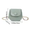 2024 Women Mini Shoulder Bags Handbags Ladies Simple Versatile Chain Saddle Bag Pu Leather Female Crossbody Messenger Bag