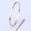 Bracelet Bracelet Bracelet Couple Jewelery Designer pour femmes Bracelet Gold Unisexe Mans