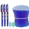 85PCSSESSSSES ARASBALE PEN GEL ALS 05MM Blueblack Ink Endills Rod Gashable Critied Office Kawaii Stationery 240320