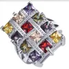 Chenrui Kolor Square Cegła dominująca popularna biżuteria ręczna
