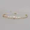 Bracelets de charme go2boho miyuki mince pour fille bracelet de perles d'eau fraîche bijoux bijoux femme ajusté simple à pulseras simple