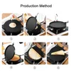 Egg Roll Waffle Maker Nonstick Cake Mold For Home Bakeware DIY Mini Ice Cream Cone Tool Baking Pastry Utensils Kitchen Supplies 240328