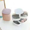 Display Nordic Plastic Jewelry Organizer Earrings Necklace Ring Jewelry Storage Box Display Travel Spin Jewelry stand Box Gift New