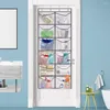 Storage Boxes Mesh Pockets Hanging Shoe Rack Capacity Door Bag With Closet Organizer For Easy Installation