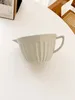 Bowls Ceramic Egg Bowl Baking Special Needle-nosed Drain Cup Pour Pot Cream Salad Mixing