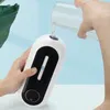 Sıvı sabun dağıtıcı 450ml otomatik akıllı duvara monte LED şampuan 3 modlar püskürtücü banyo tuvalet aksesuarları beyaz