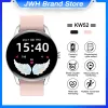 Relógios 2022 Novo KW52 Smart Watch Suporte a freqüência cardíaca Monitor de sono Rastreando previsão do tempo Gaming de entretenimento Smartwatch para mulheres
