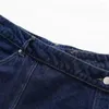 Skirts 2024ZAR Spring/Summer Women's American Retro Versatile Small And Western Design Button Decorated Jeans Skirt