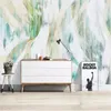 Fonds d'écran Milofi Small Clear Nordic Modern Modern Mindist Mindist TV Bandle Mur Wall Decoration Painting Wallpaper