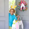 Colorful de Pâques Garlandais Garlands Porte Oranments Décorations murales Bunny Pâques Oeufs Party Happy Easter Party Decor for Home 2024 240322