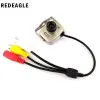 Telecamere 600tvl Super Mini Color Security Camera 6 LED a infrarossi da 3,6 mm video audio di sorveglianza monitor telecamere