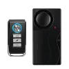 Kit Balck Alarms Känslig konsumentelektronik Motorcykel Remote Control 93dB Security Antitheft Alarm Mini Smart Homne