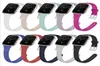 Sostituzione della banda sportiva in silicone per Fitbit Versa 2 Lite Apple Watch 38mm 42mm 44mm 44 mm a fascia T fascia da polso Smart Watch Brace1001084