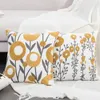 Pillow Embroidered Luxury Cover 45x45cm Thick Cotton Linen Decorative For Sofa Livingroom Home Decor Pillowcase