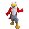 2024 Halloween Power Hawk Maskottchen Kostüm Theme Food Dress Werbung Geburtstagsfeier Kostüm Outfit