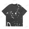 Designer Galleriesys Mens T-shirt Depts Dames T-shirts Grafische tee Handgeschilderde ins Splash Letter Ronde nek T-shirts 688