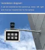 Tillbehör Invisible Illuminator 940Nm Infraröd 60 grader 6 LED IR -lampor 90'C 850Nm Synlig IR Night Vision CCTV Säkerhetskamera Fill Ligh Ligh
