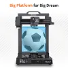 Impressora Mingda Magician x FDM 3D Impressora, um toque de nivelamento automático inteligente, montagem rápida, 230*230*260mm tamanho de impressão grande, impressão ultra silenciosa