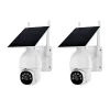 Caméras Caméra de sécurité à énergie solaire Couleur extérieure Vision nocturne Vision Inclinaison 360 ° View IP65 CAME DE STOCGKING CAM CAME DE STORGAGE CLAW / TF IP65