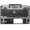 Kaarten Nieuw US laptoptoetsenbord voor HP Pavilion 15DK 15TDK TPNC141 met Palmest Upper Cover Achtergrond L57596001 L57593001