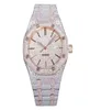 5alove 15400 BI Luxury Diamond 15500 y Otomatik Mekanik Alt Su geçirmez Mekanik MEN039S Watch6f8k4568722