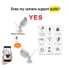 Caméras WiFi Camera IP 1080p 960p 720p Audio Outdoor CCTV Sécurité Home HD Surveillance Imperproofing Wireless Infrared Home Caméras Jienuo