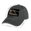 Berretti Faction Paradox Logo-BBV (fantascienza) cowboy Hat Hood Sun | -f- |Palla selvaggia per uomo femminile