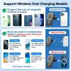 Chargers Magnetische auto Air Vent telefoonhouder Mount 15W snelle draadloze oplader compatibel met Magsafe Case voor iPhone 12 13 Pro Mini Max