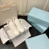 Größe 35-40 Männer Frauen Luxus Sneaker Designer Leder Leder Sommer Flat Run Casual Schuhe Trainer Frühling Herbst Low Loafer Outdoor-Reisebasketballschuh Tennis Wanderung mit Box