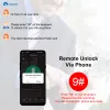 Lock SmarDeer Electronic Lock for Tuya Smart Door Lock with WiFi Fingerprint/smart card/password/key/App unlock Keyless entry