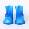 Accessori Scarpe d'acqua stivali di pioggia di alta qualità impermeabili non slip scarpe d'acqua imbottite da piovosità da uomo e da donna Copertina di scarpe in gomma per bambini