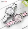 Longbo Najnowszy modny damski pasek Pasek Watch Dzikie dama kreatywna moda prezent zegarek dla kobiet zegarki srebrne kobiety 5039606