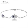 Brangles kaletitien fatima hamsa diabolique oeye œil oeil cheval sabot bracelets for women 925 argent sterling amitié artificiel