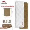 R50 TPU Outdoor opblaasbare campingmat 20 ° C Warm wandel draagbare vochtvrije tent slaapkussen luchtmatras 240306