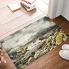 Ковры серого небо The Coast Dormat Kitchen Carpet Door Door Коврик для ванной комнаты в спальне Lounge Rug Home Decor