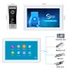 Councilles de portes TUYA 7 pouces vidéo résidentielle Interphone Camera Doyer Camera WiFi Timbre Inalambrico Extérieur Smart Home Security Protection Porteiro