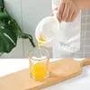 1pcs manual portátil portátil citrus plástico plástico laranja limão squeezer acessórios de cozinha ferramenta de fruta ferramenta de cozinha ferramentas de cozinha para espremedor de limão de plástico